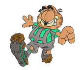 Garfield 66 - Embroidery Design - FineryEmbroidery
